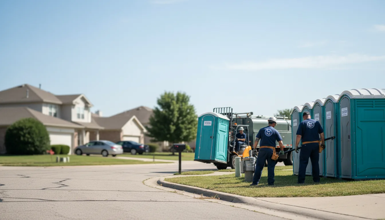 Porta Potty Rental in Spencerville, OK near me